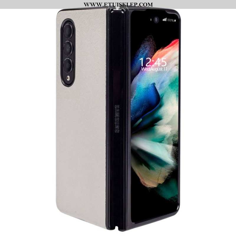 Etui do Samsung Galaxy Z Fold 4 Reliefowa Arabeska